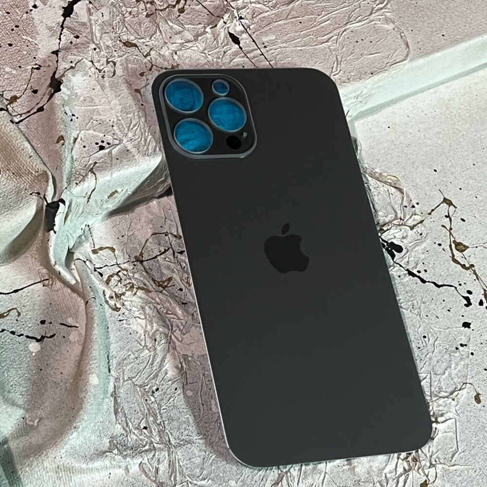 iPhone 13 Pro Grey  Back Glass Big Hole Replacement Part